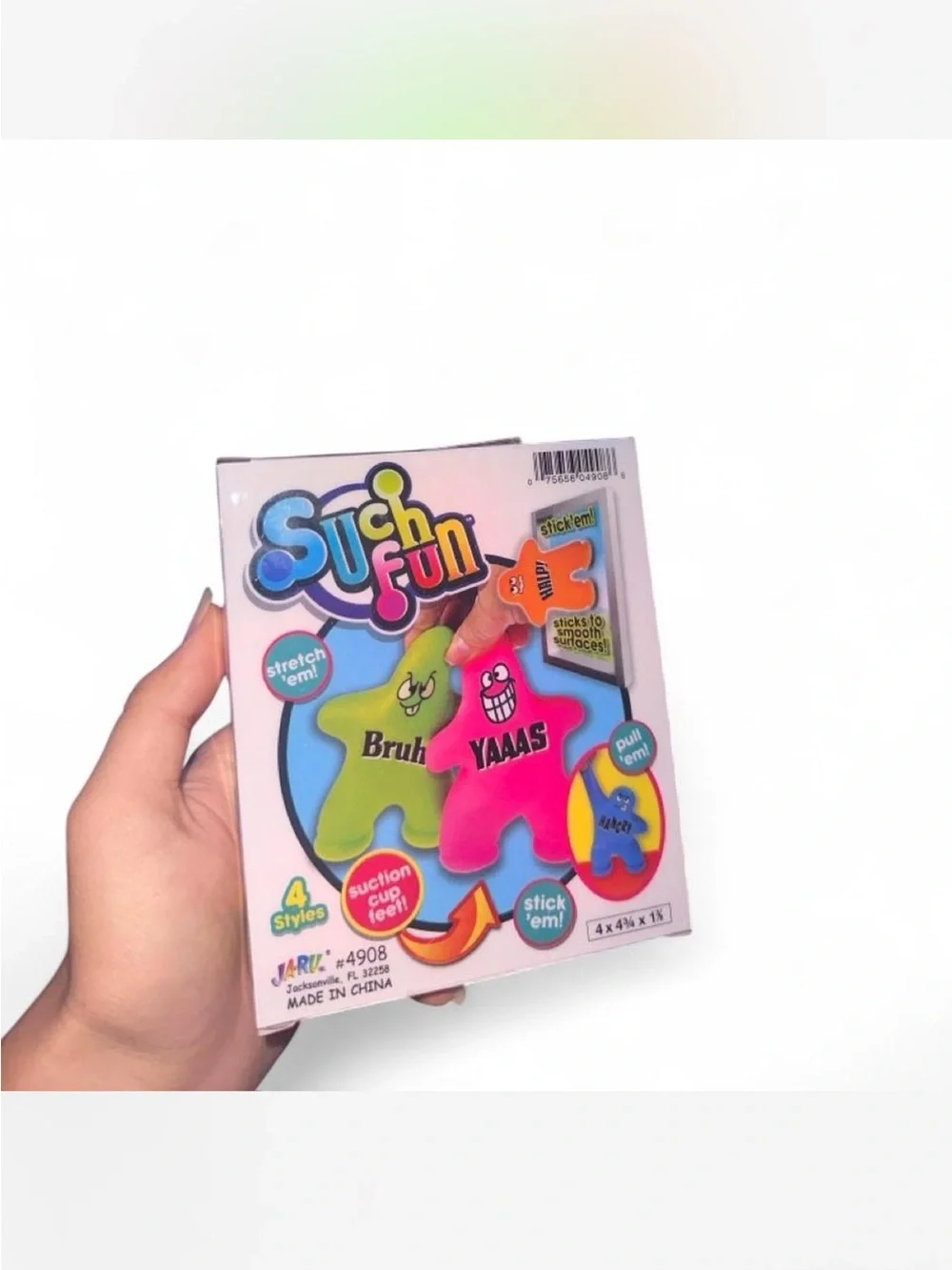 Bruh Stretchy Squeeze Toy - Green